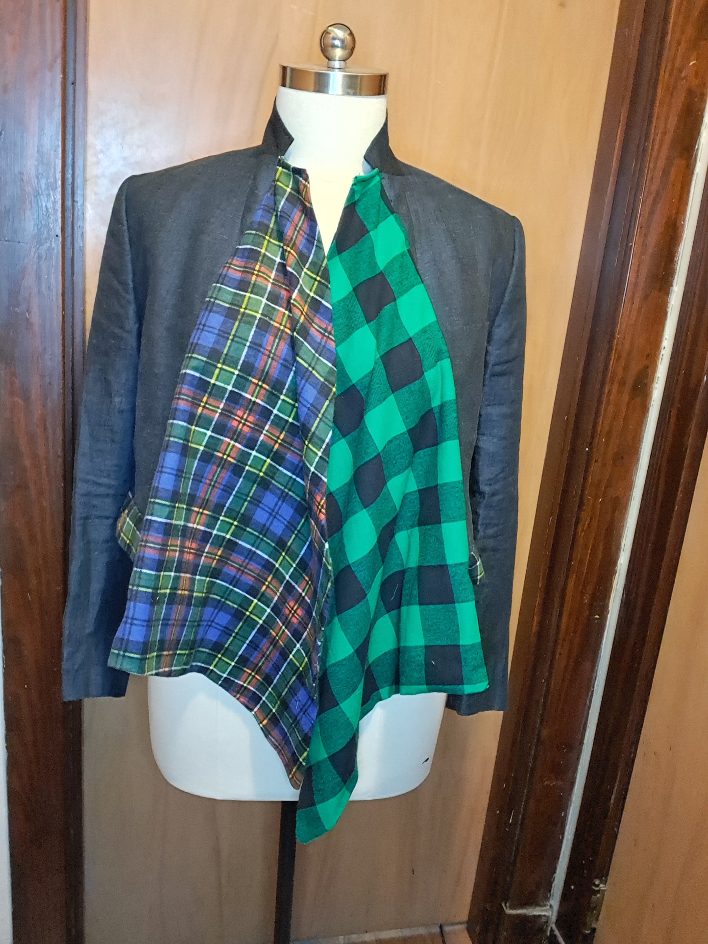 Shawl neck blazer